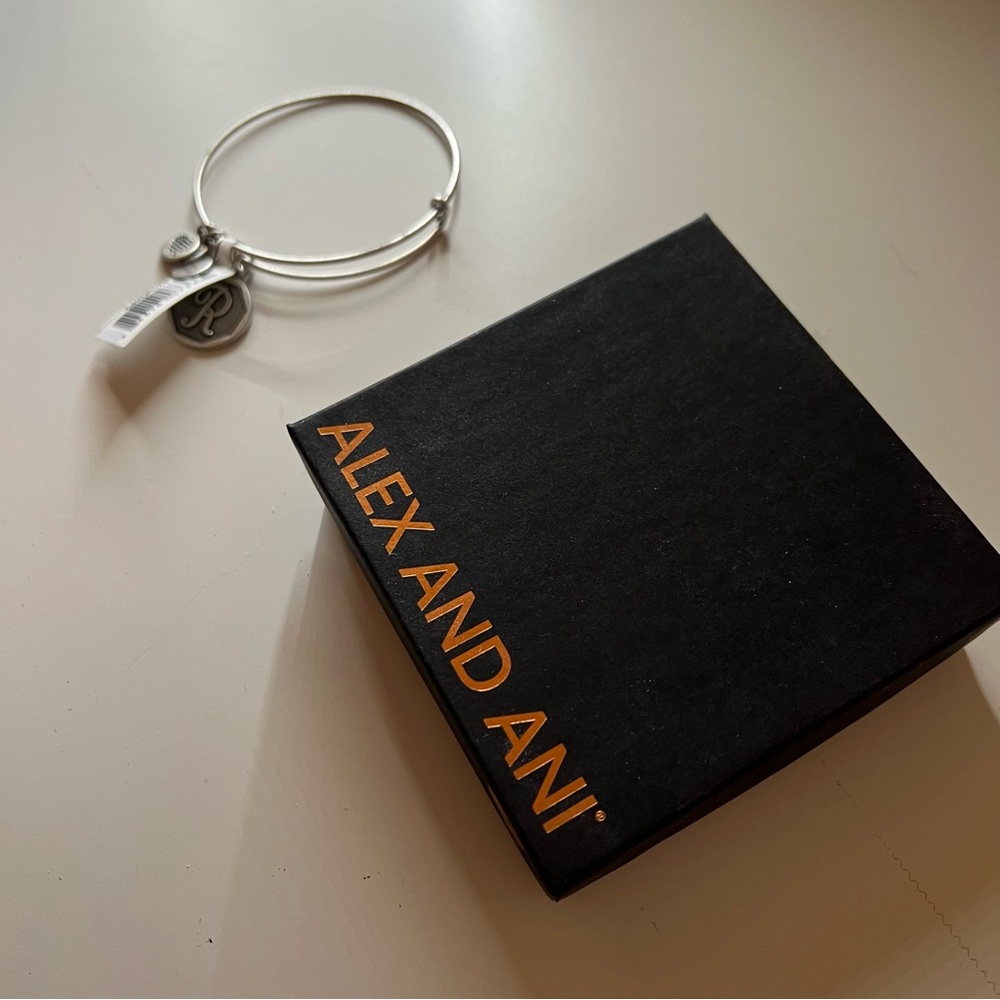 NWT - Alex & Ani “R” Initial Bracelet - Picture 4 of 13